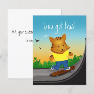 Vous Avez Ce Joli Tigre Sur La Carte Plat Skateboa