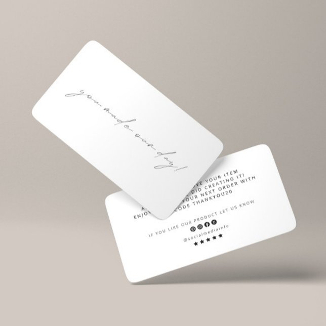 Vous avez fait notre carte de réduction de Merci d (Créateur téléchargé)