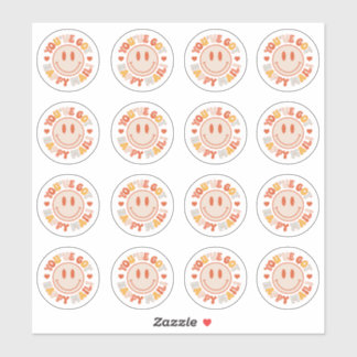 Vous avez Happy Mail Super Smile Sticker Feuille