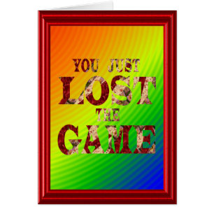 Vous avez juste perdu le jeu - meme d'Internet