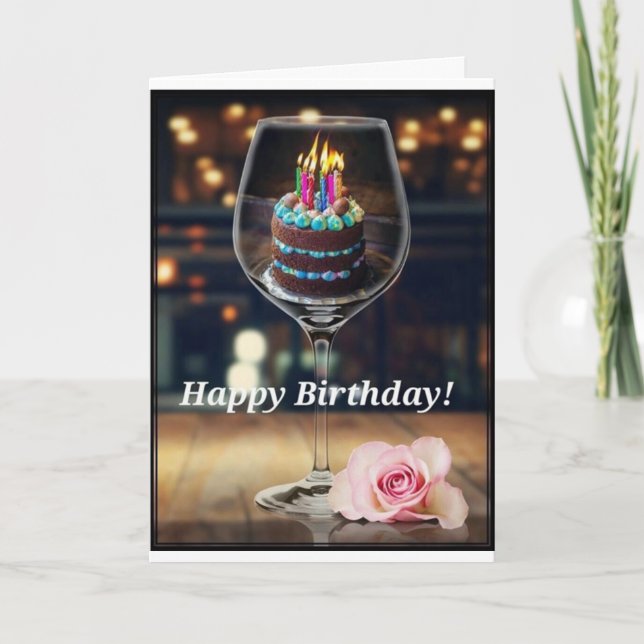 **VOUS AVEZ LA BEAUTÉ ET LA GRÂCE** CARTE D'ANNIVE (Devant)