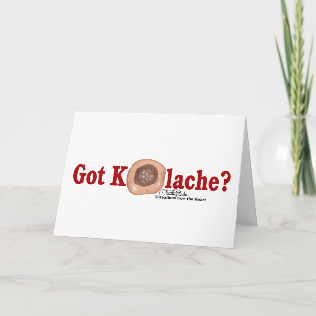 Vous avez la carte Kolache ? (Devant)