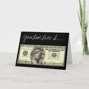 Vous Avez L'Air D'Une Carte De Voeux D'Un Million