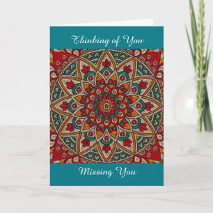 Vous avez manqué, Merci de vous, Mandala Card