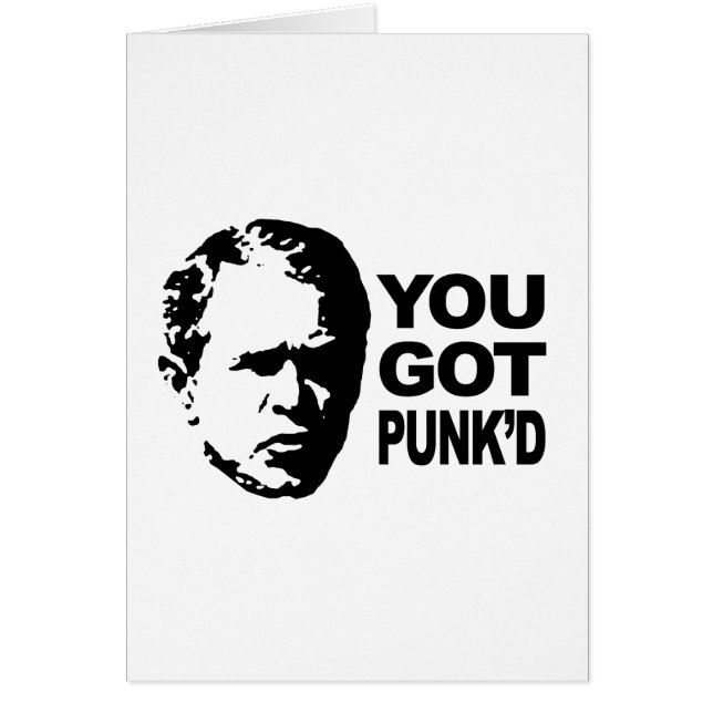 Vous avez obtenu le punk'd (Devant)