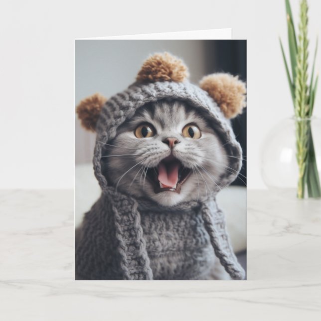 Vous avez quel âge ? Carte d'anniversaire pour cha (Devant)