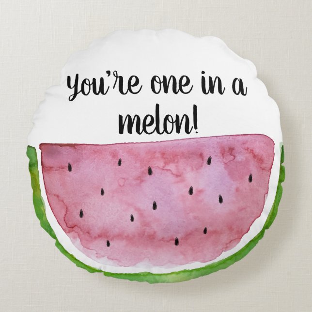 vous avez un ans dans un coussin de melon (Devant)