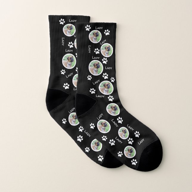 Vous Chien sur Chaussettes - Chien Personnalisé (Paire)