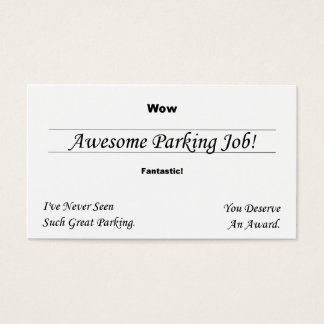 Vous Chuez Au Parking