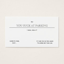 Vous Chuez Au Parking