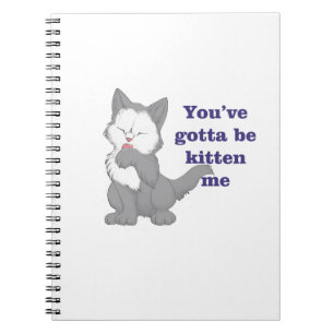 Vous devez être chaton je carnet