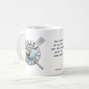 Vous devez sortir…. Tasse de café d'USCG