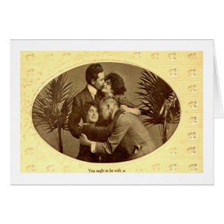 Vous devriez être avec nous, 1910 Vintage Inspiré