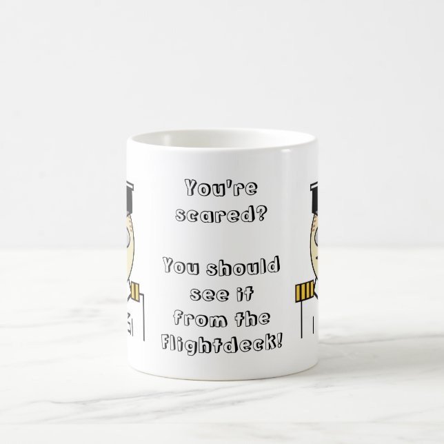 Vous devriez le voir de la tasse de flightdeck (Centre)
