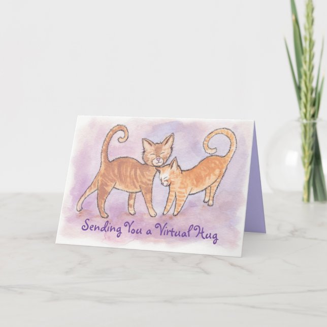 Vous envoyer une carte de Kitty Hug virtuelle (Devant)