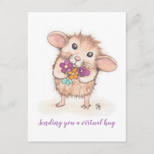 Vous envoyer une carte postale de souris Hug Virtu
