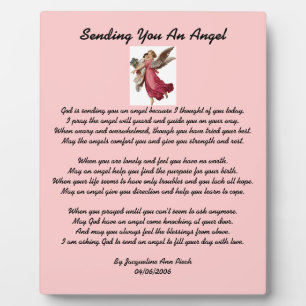 Vous Envoyer Une Plaque Angel