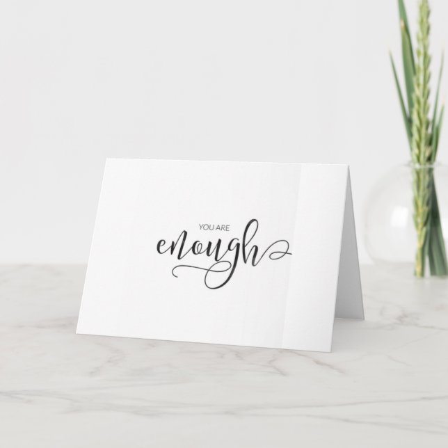 **VOUS ÊTES ASSEZ** CARTE D'AMOUR POUR TOUTES LES  (Devant)