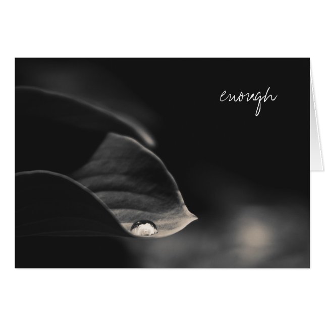 Vous êtes Assez Vierge Carte (Devant horizontal)