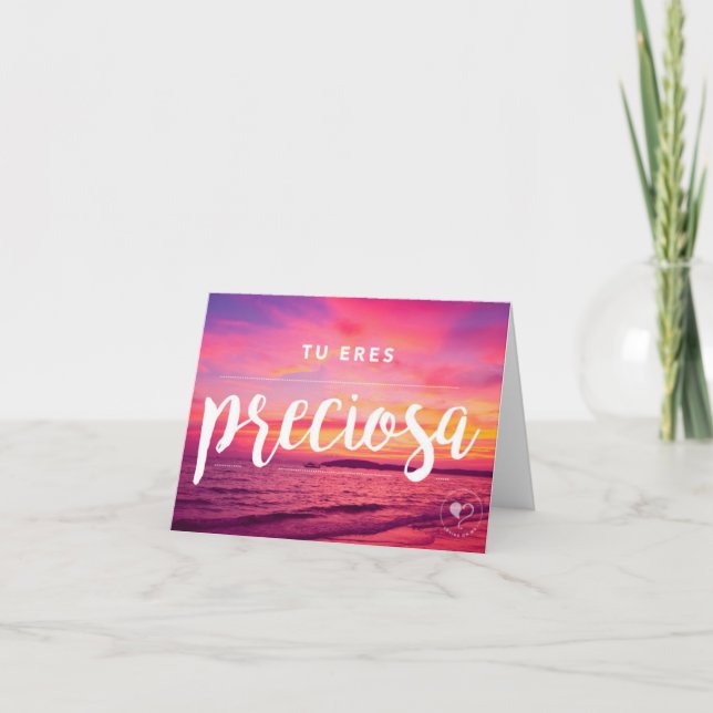 Vous êtes belle enveloppe espagnole du carte pour (Devant)