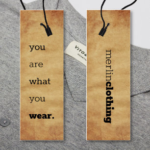 Vous Êtes Ce Que Vous Portez - Logo Vêtements Hang