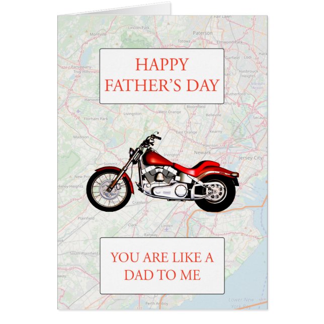 Vous êtes comme papa to Me Fête des pères Motorbik (Devant)