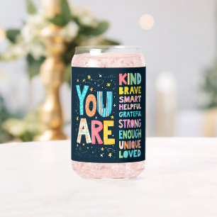 Vous êtes des affirmations lumineuses à la lettre