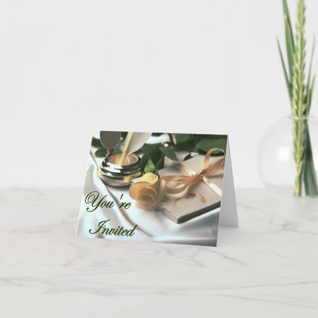 Vous êtes des cartes pour notes invités (Devant)