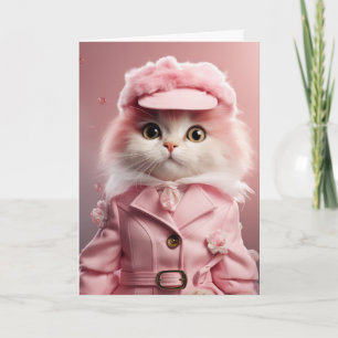Vous êtes fabuleux ! Carte de vœux pour chat