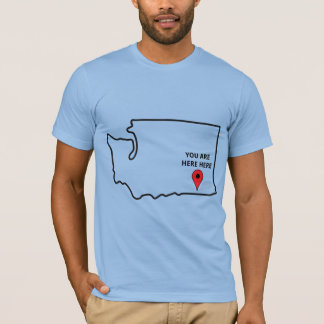 Vous êtes ici le t-shirt Walla Walla Washington