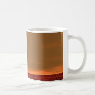 "Vous êtes ici" sur Mars regardant la tasse de