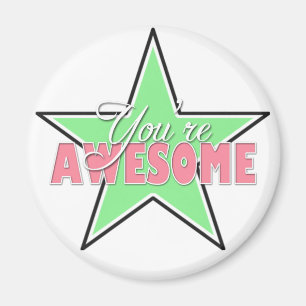 Vous êtes IMPRESSIONNANTS - magnet d'étoile de