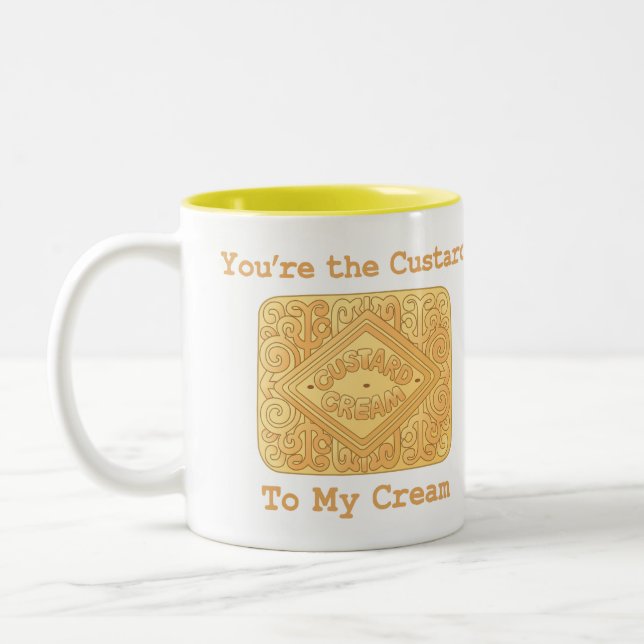 Vous êtes la crème anglaise dans ma tasse crème de (Gauche)