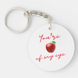 Vous Êtes La Pomme De Mon Porte - clé Oeil Valenti