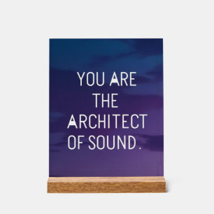 Vous Êtes L'Architecte De Sound