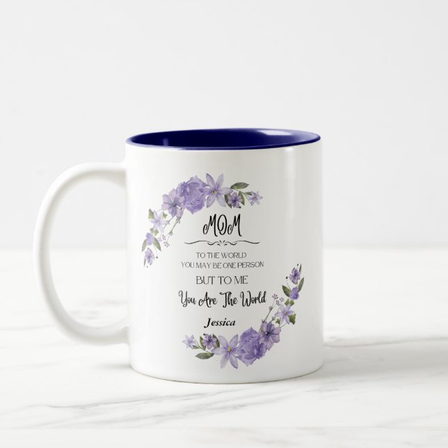 Vous êtes le monde de la Mug to Mother (Gauche)