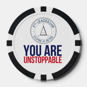 vous êtes les jetons de poker imparables