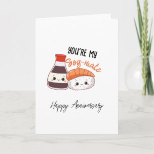 Vous êtes ma carte d'anniversaire SOY-MATE