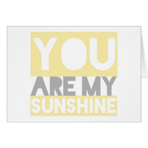 Vous êtes ma carte de textes de soleil