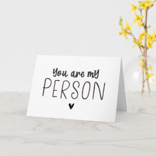Vous êtes ma carte pliée personne