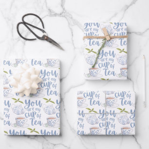 Vous Êtes Ma Coupe De Feuilles Papier À Envelopper
