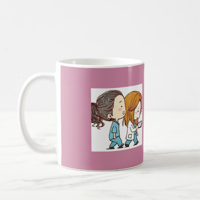 Vous êtes ma tasse de personne - rose (Gauche)