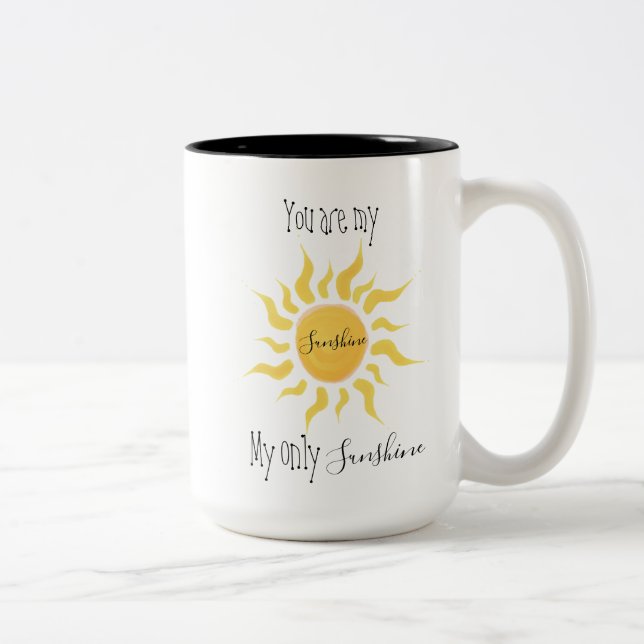 Vous êtes ma tasse de soleil (Droit)