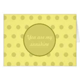 Vous Êtes Mes Cartes Blanches Sunshine (Beurre Jau