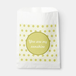 Vous Êtes Mes Sacs Sunshine Favor (Beurre Jaune)