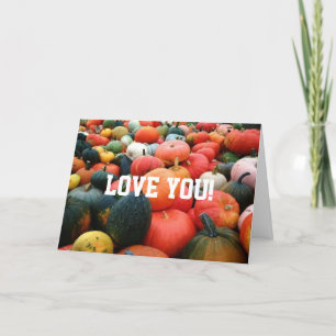 VOUS ÊTES MON "CITROUILLE POUR LA VIE" CARTE HALLO