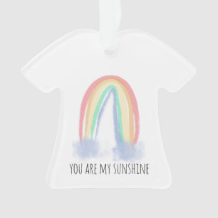 Vous êtes mon eau de soleil aquarelle arc-en-ciel