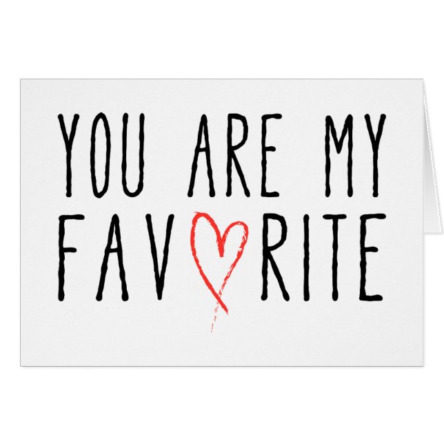 Vous êtes mon favori, conception des textes avec (Devant horizontal)