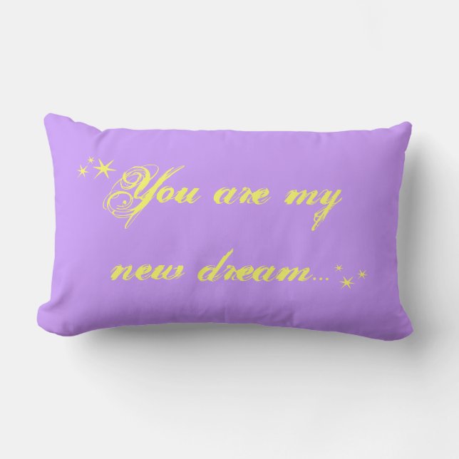 Vous êtes mon nouveau coussin rêveur (Recto)