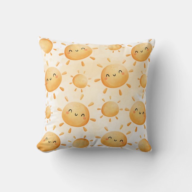 Vous Êtes Mon Oreiller Décoratif Soleil Soleil (Recto)